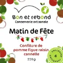 Confiture de Noël - Pomme Cannelle - Bocal 220g