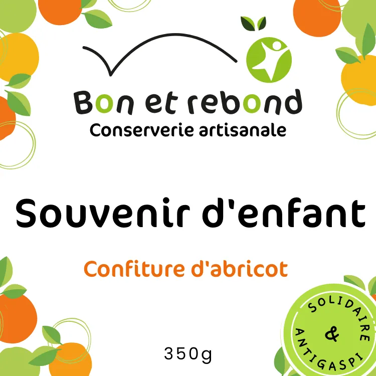 Confiture d'Abricot - Bocal 350g