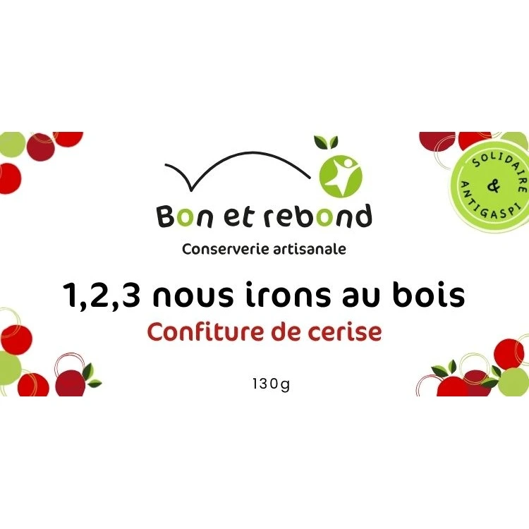 Confiture de Cerise - Bocal 130g