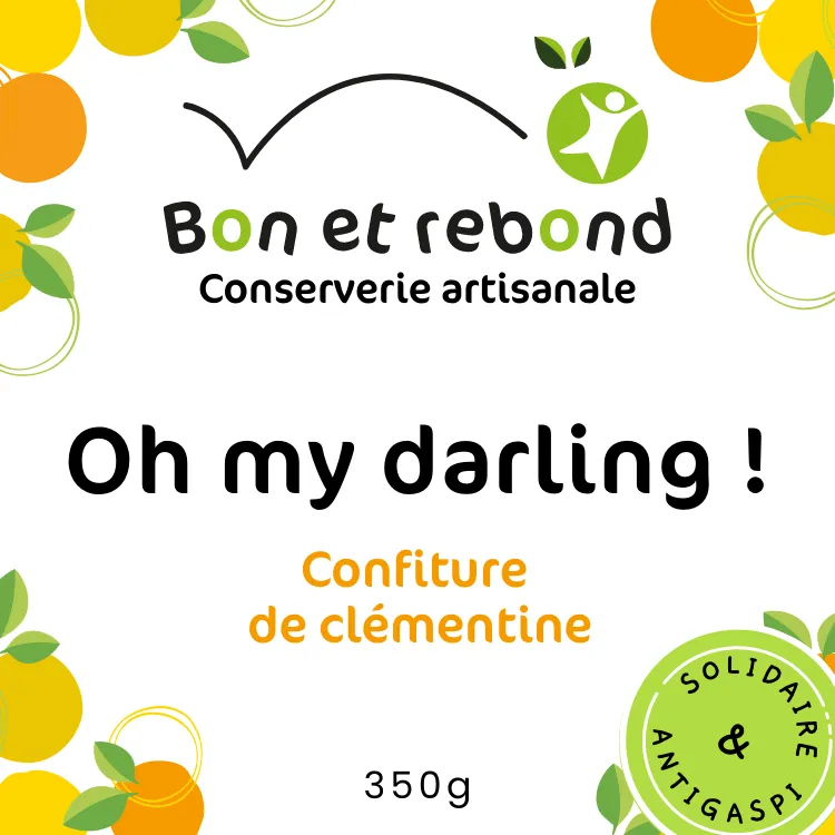 Confiture de Clémentine - Bocal 350g