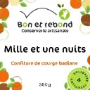 Confiture de Courge Badiane - Bocal 350g