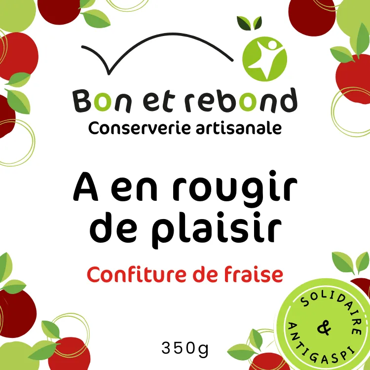Confiture de Fraise - Bocal 350g