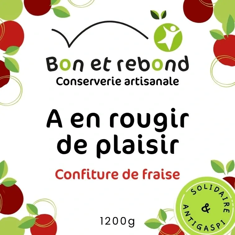 Confiture de Fraise - Bocal 1200g