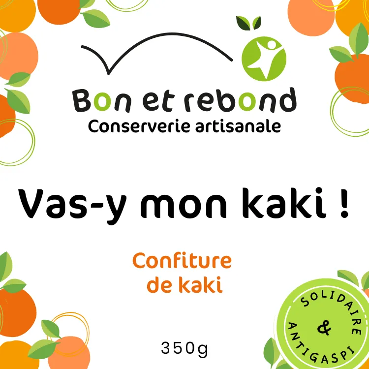 Confiture de Kaki - Bocal 350g