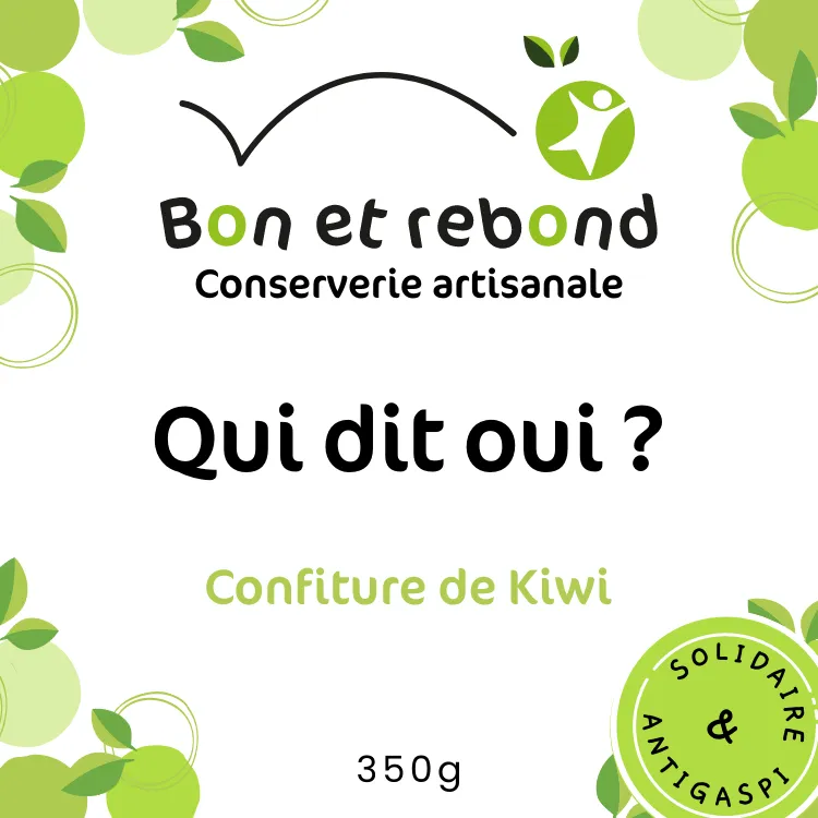 Confiture de Kiwi - Bocal 350g