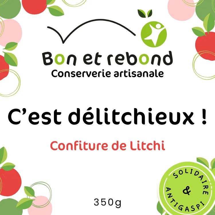Confiture de Litchi - Bocal 350g