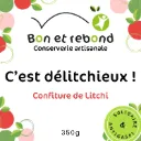 Confiture de Litchi - Bocal 350g