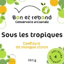 Confiture de Mangue Citron - Bocal 350g