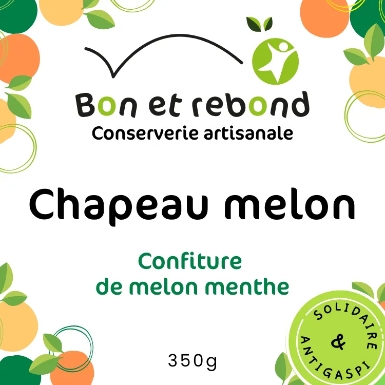 Confiture de Melon Menthe - Bocal 350g