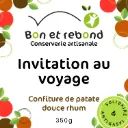 Confiture de Patate Douce Rhum - Bocal 350g