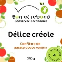 Confiture de Patate Douce Vanille - Bocal 350g