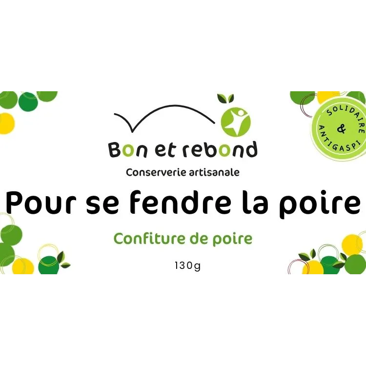 Confiture de Poire - Bocal 130g