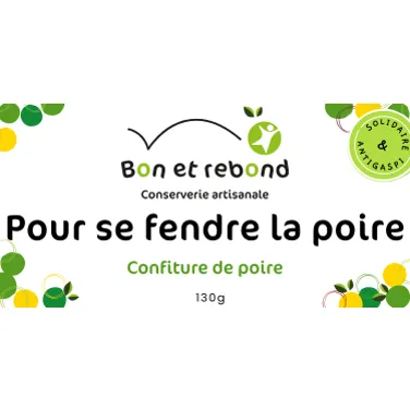 Confiture de Poire - Bocal 130g
