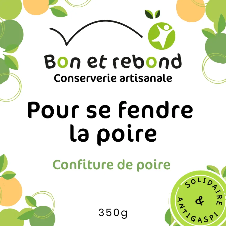 Confiture de Poire - Bocal 350g