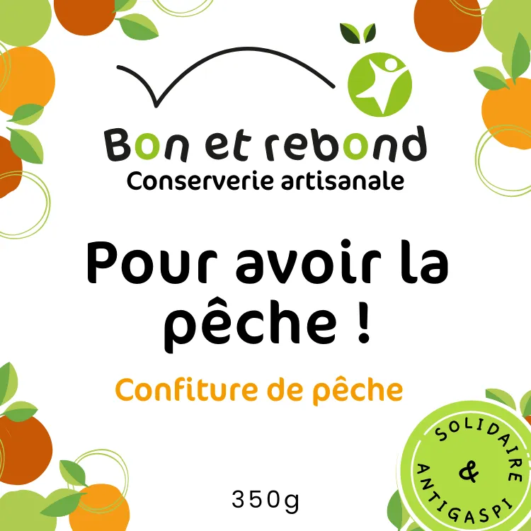 Confiture de Pêche - Bocal 350g