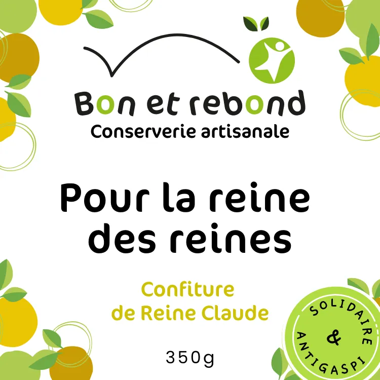 Confiture de Reine Claude - Bocal 350g