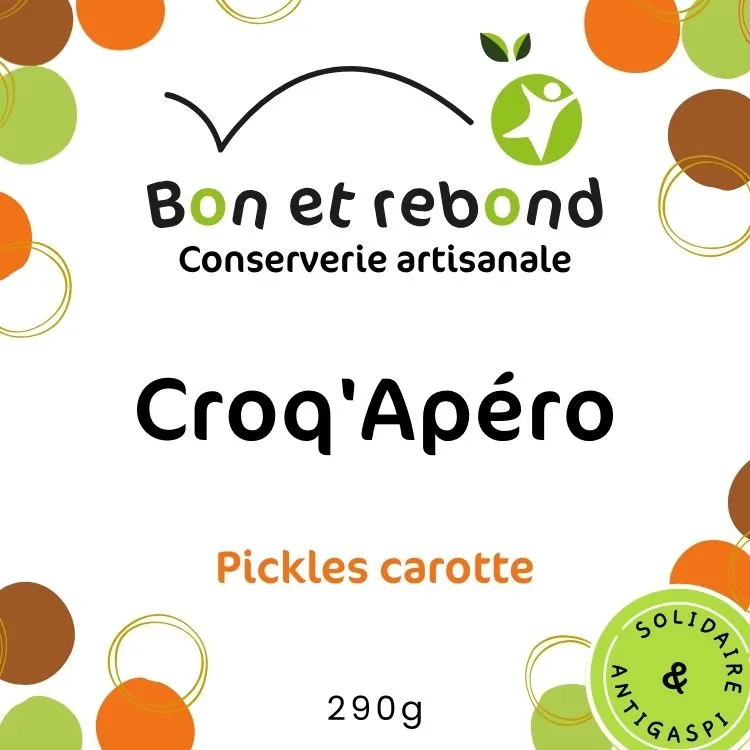 Croque apéro de Carotte - Bocal 300g