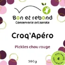Croque apéro de Chou rouge - Bocal 300g