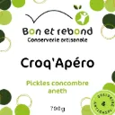 Croque apéro de Concombre - Bocal 300g