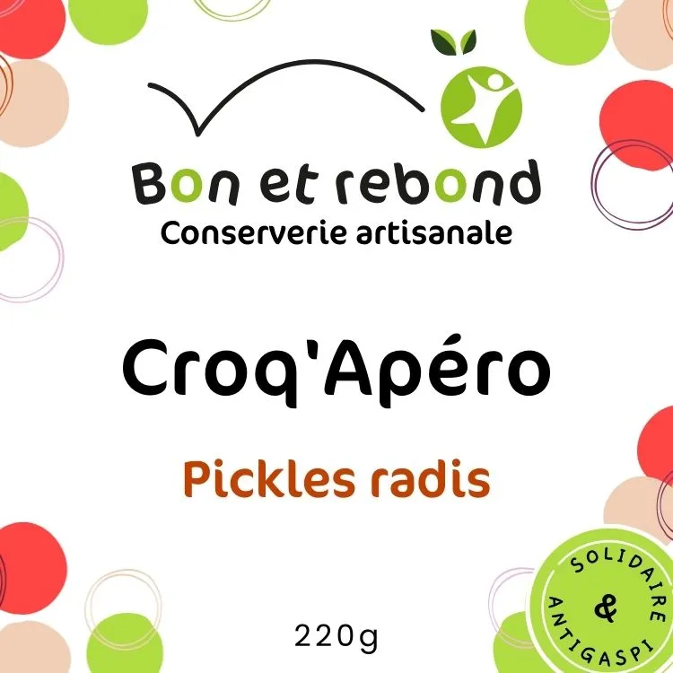 Croque apéro de Radis - Bocal 220g