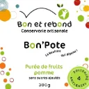 Purée de fruit de Pomme - Bocal 300g